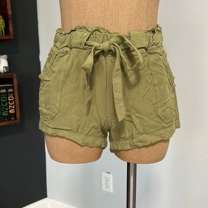 High waisted shorts